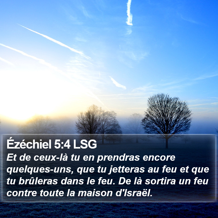 Ézéchiel 5:4 LSG Bible Study