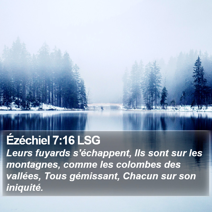 Ézéchiel 7:16 LSG Bible Study