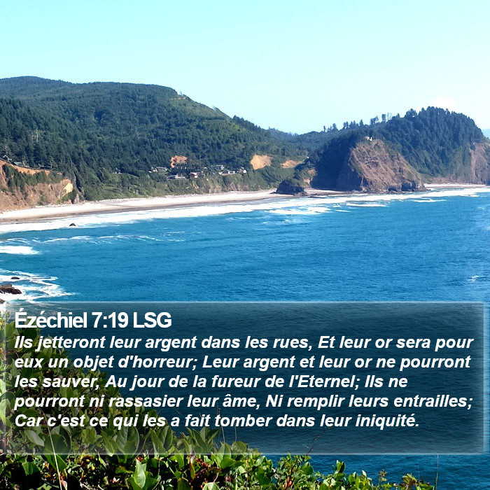 Ézéchiel 7:19 LSG Bible Study