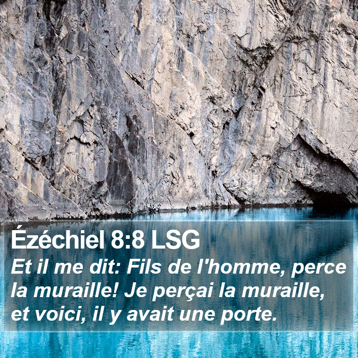 Ézéchiel 8:8 LSG Bible Study