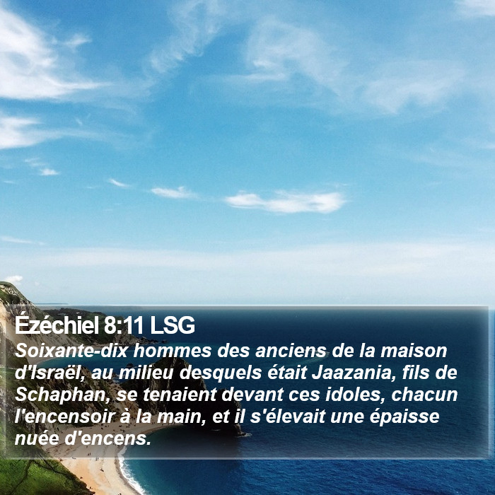 Ézéchiel 8:11 LSG Bible Study