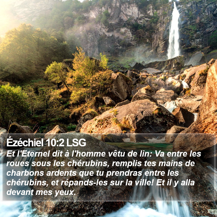 Ézéchiel 10:2 LSG Bible Study