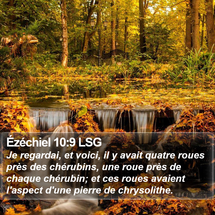 Ézéchiel 10:9 LSG Bible Study