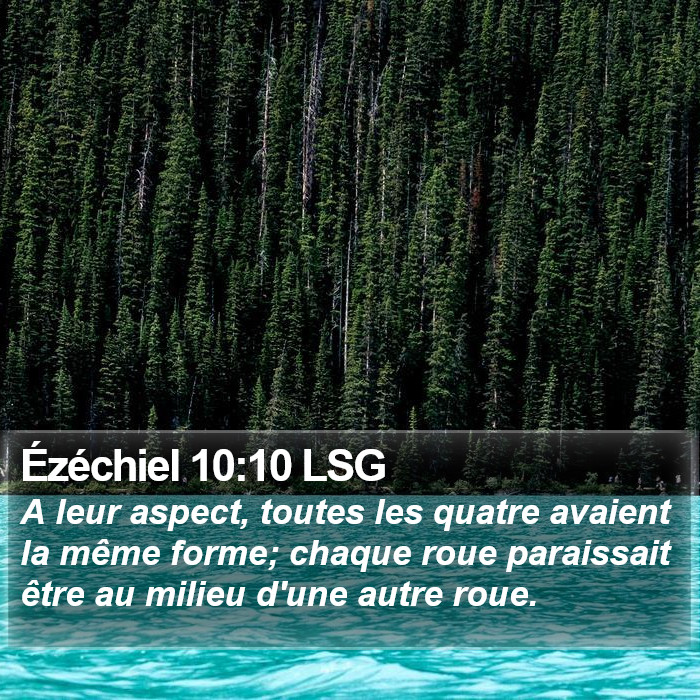 Ézéchiel 10:10 LSG Bible Study