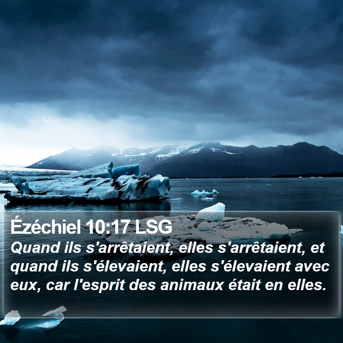 Ézéchiel 10:17 LSG Bible Study