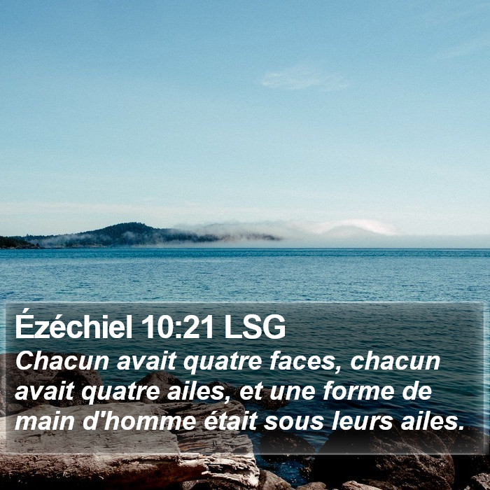 Ézéchiel 10:21 LSG Bible Study