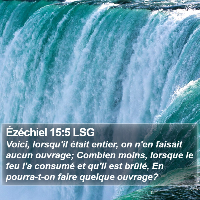 Ézéchiel 15:5 LSG Bible Study