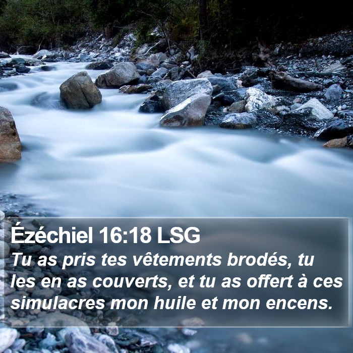 Ézéchiel 16:18 LSG Bible Study