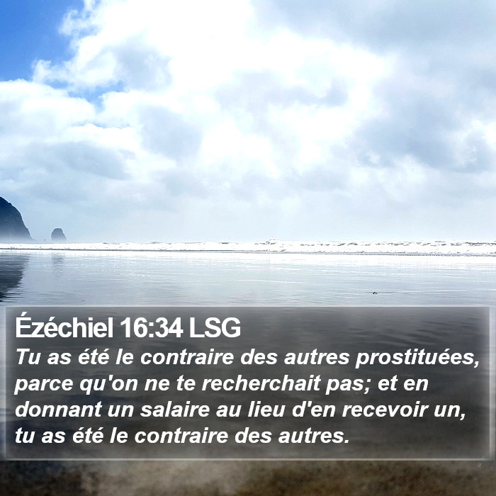 Ézéchiel 16:34 LSG Bible Study