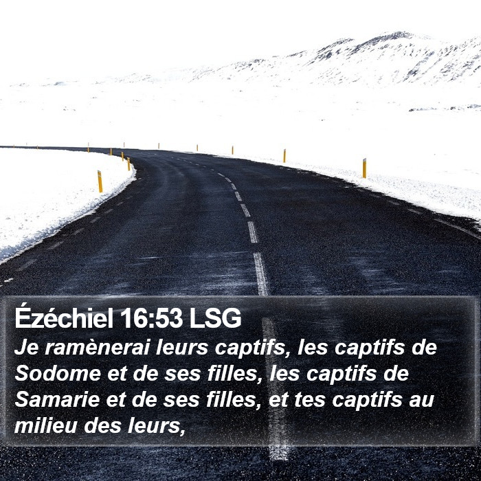 Ézéchiel 16:53 LSG Bible Study