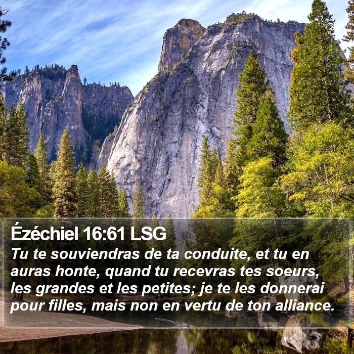 Ézéchiel 16:61 LSG Bible Study