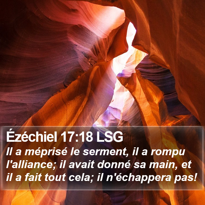 Ézéchiel 17:18 LSG Bible Study