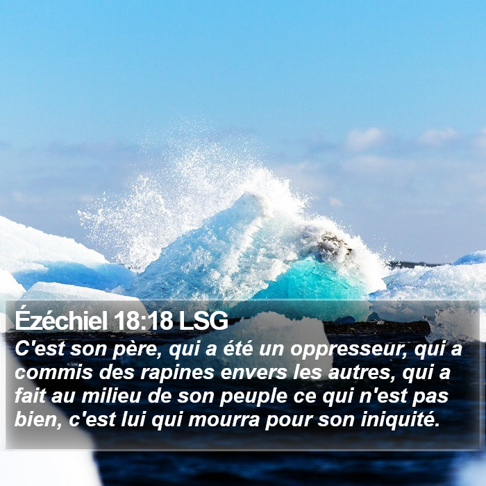 Ézéchiel 18:18 LSG Bible Study