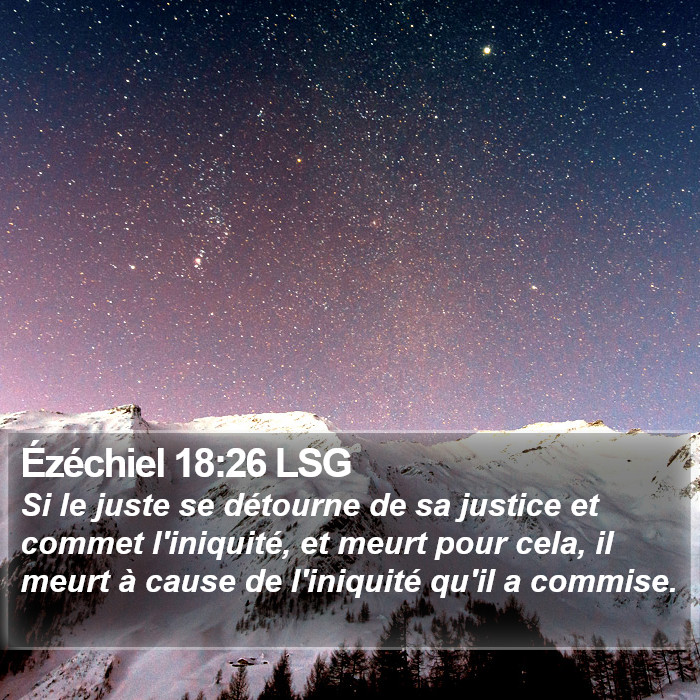 Ézéchiel 18:26 LSG Bible Study