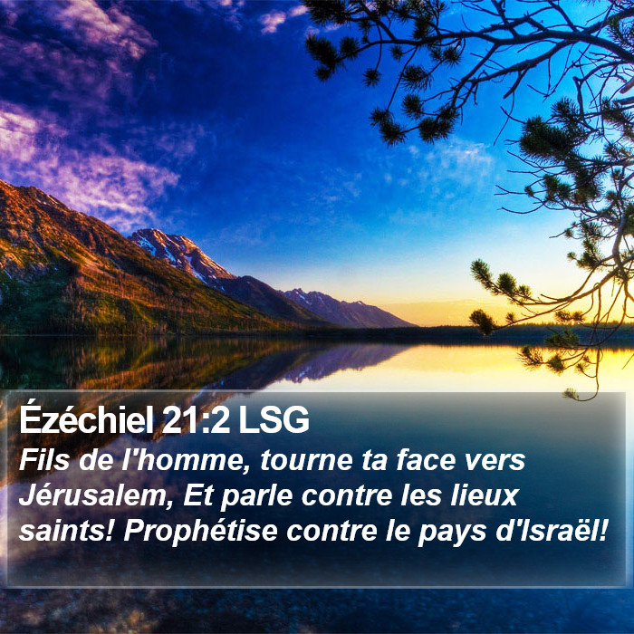 Ézéchiel 21:2 LSG Bible Study