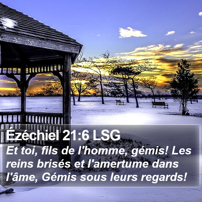 Ézéchiel 21:6 LSG Bible Study