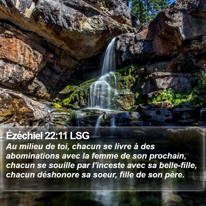 Ézéchiel 22:11 LSG Bible Study