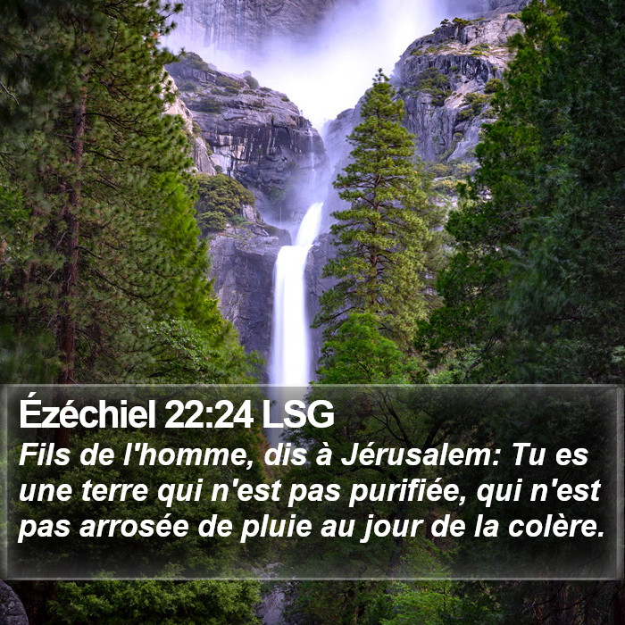 Ézéchiel 22:24 LSG Bible Study