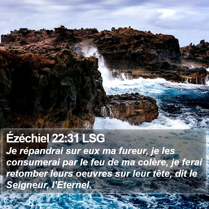 Ézéchiel 22:31 LSG Bible Study