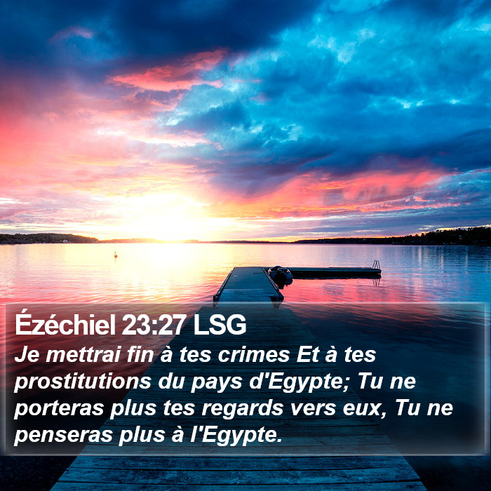 Ézéchiel 23:27 LSG Bible Study