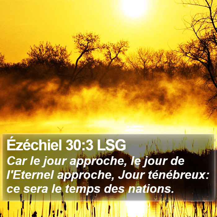 Ézéchiel 30:3 LSG Bible Study