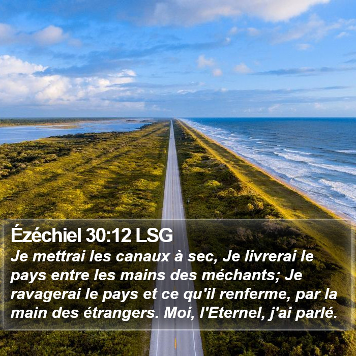 Ézéchiel 30:12 LSG Bible Study