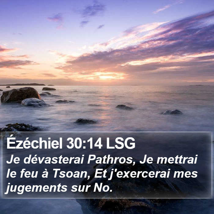 Ézéchiel 30:14 LSG Bible Study