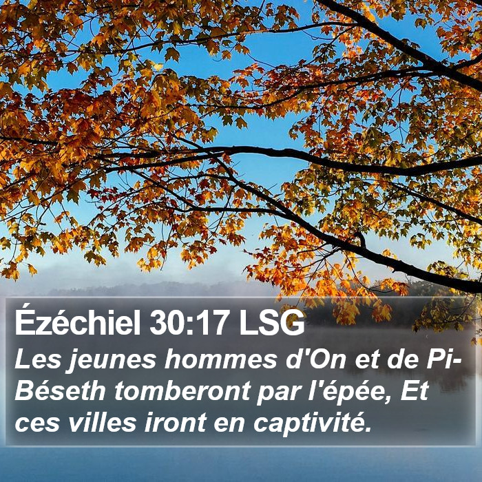 Ézéchiel 30:17 LSG Bible Study