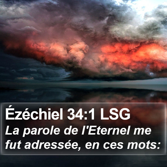 Ézéchiel 34:1 LSG Bible Study