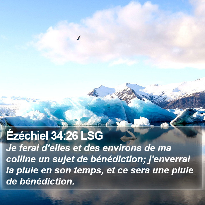 Ézéchiel 34:26 LSG Bible Study
