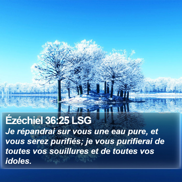 Ézéchiel 36:25 LSG Bible Study