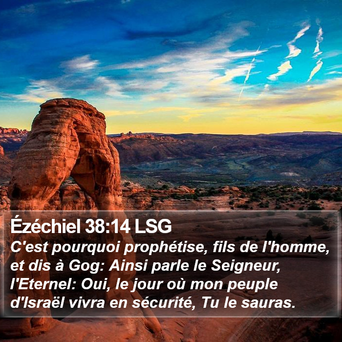 Ézéchiel 38:14 LSG Bible Study