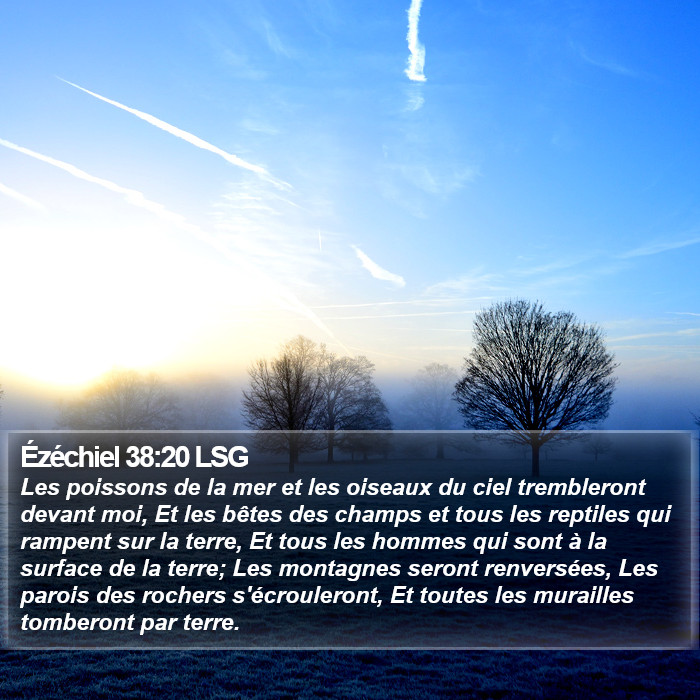 Ézéchiel 38:20 LSG Bible Study