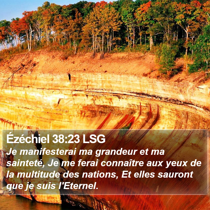 Ézéchiel 38:23 LSG Bible Study