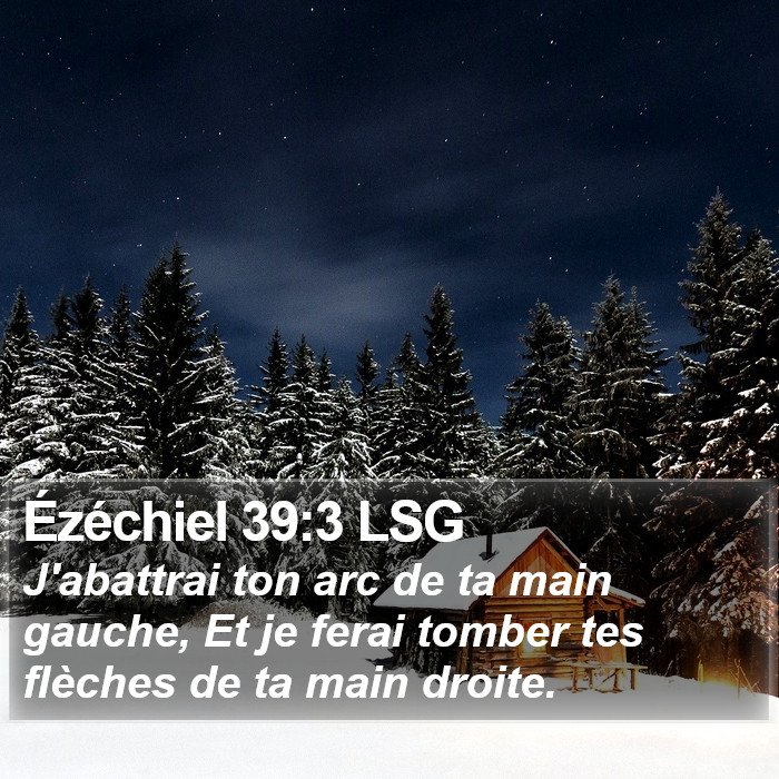 Ézéchiel 39:3 LSG Bible Study