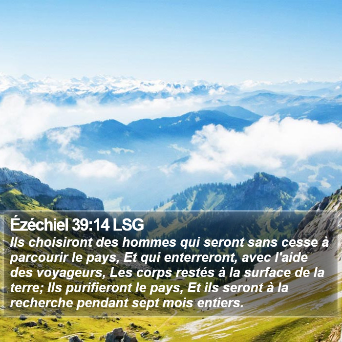 Ézéchiel 39:14 LSG Bible Study
