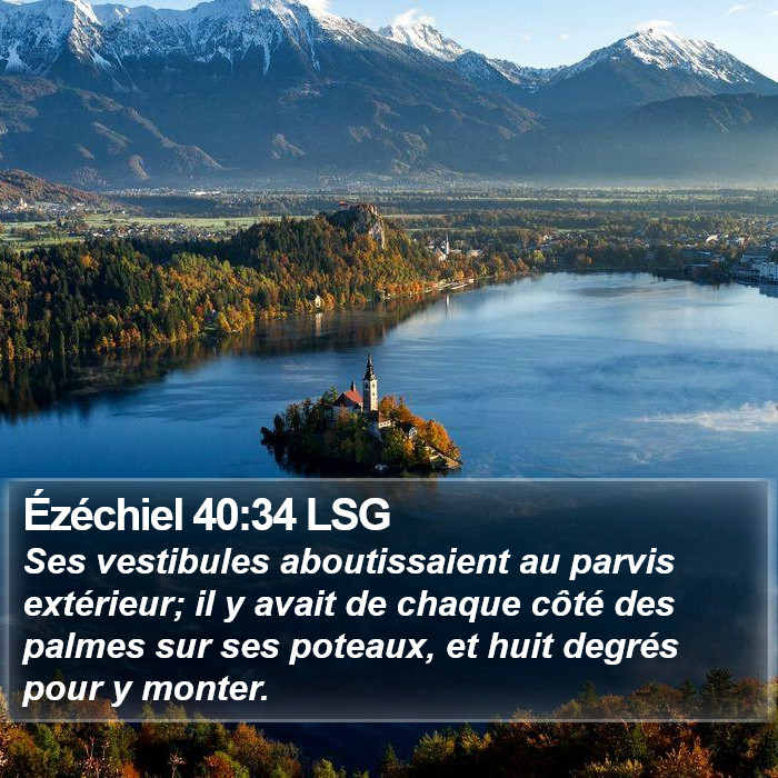 Ézéchiel 40:34 LSG Bible Study