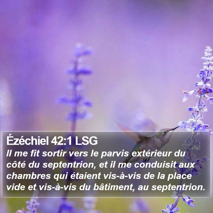 Ézéchiel 42:1 LSG Bible Study