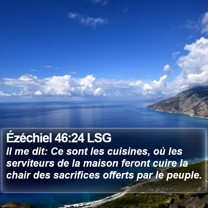 Ézéchiel 46:24 LSG Bible Study