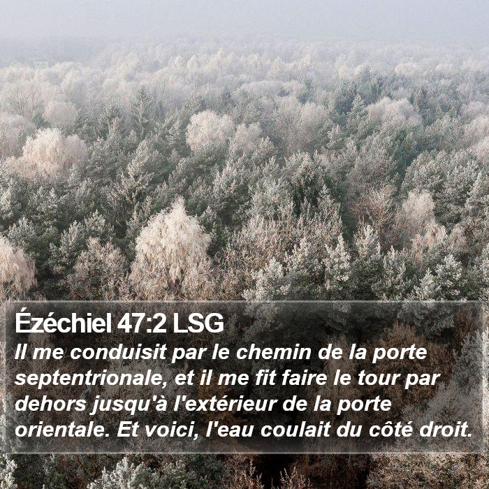 Ézéchiel 47:2 LSG Bible Study