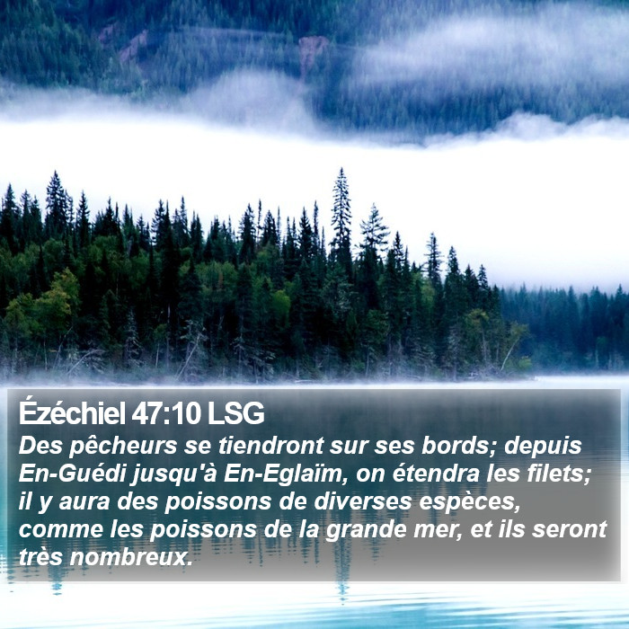 Ézéchiel 47:10 LSG Bible Study