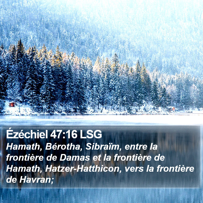 Ézéchiel 47:16 LSG Bible Study