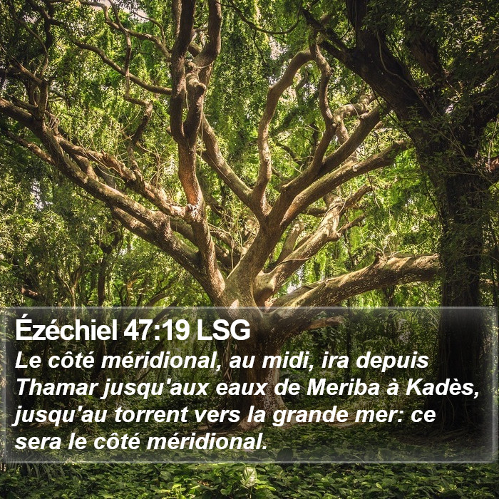 Ézéchiel 47:19 LSG Bible Study