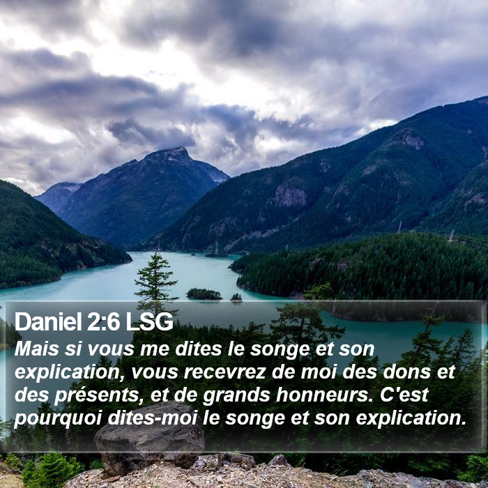Daniel 2:6 LSG Bible Study