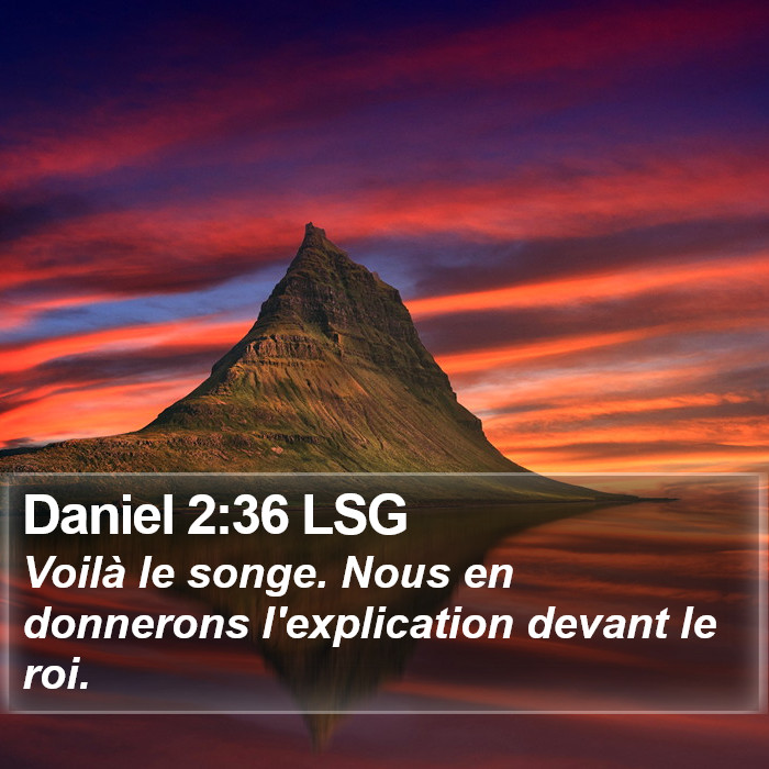 Daniel 2:36 LSG Bible Study