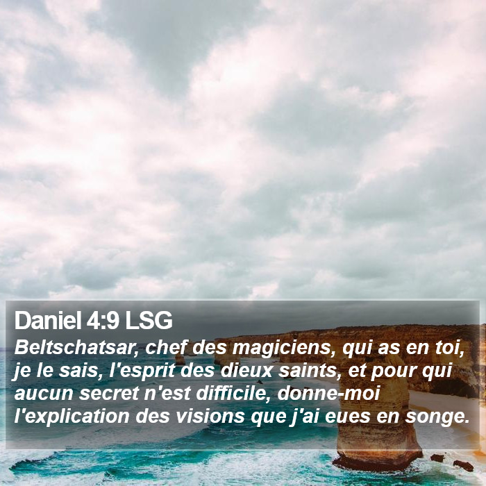 Daniel 4:9 LSG Bible Study