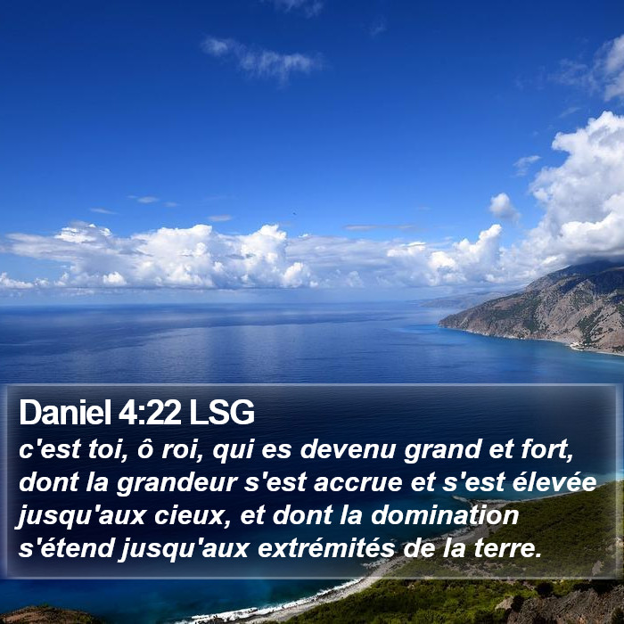 Daniel 4:22 LSG Bible Study