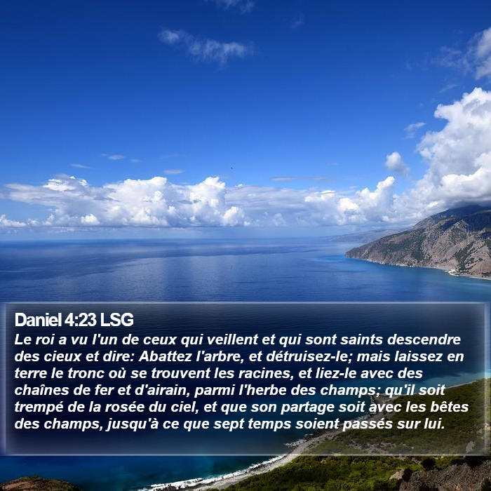 Daniel 4:23 LSG Bible Study