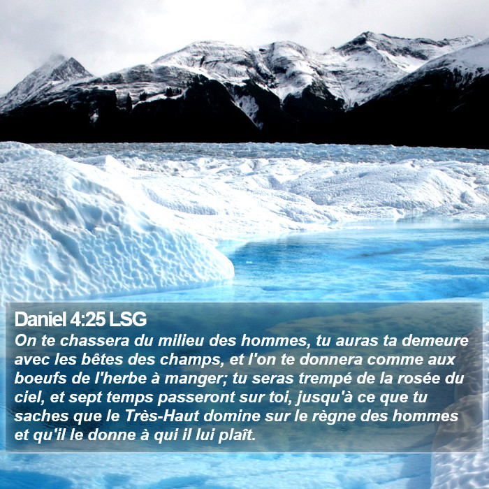 Daniel 4:25 LSG Bible Study