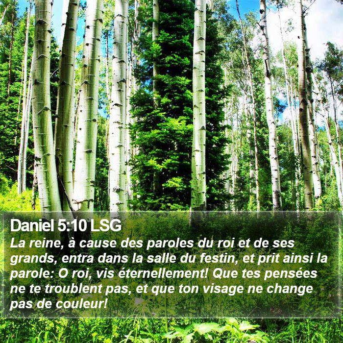 Daniel 5:10 LSG Bible Study